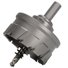 4" Hole Cutter, Carbide Tipped, 1" Depth Of Cut, Qty: New. Price: $123.83.