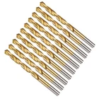 Metallixity Drill Bit 1/4 10PCS, 4241 High-speed Steel Straight Shank Titaniu... New. Price: $17.90.