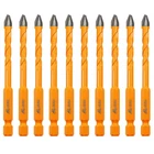 Exfein Carbide Bits 10PCS For Drilling Ceramic Set 6--6MMX10 New. Price: $35.88.