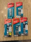 Makita Lot Of 5 Impact Bits See Description Open. Price: $11.99.