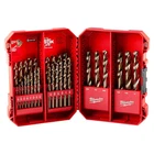 Milwaukee Red Helix Cobalt Metal Drill Bit Set, 1/16"-1/2" (29 Pcs) 48-89-2332 New. Price: $124.99.