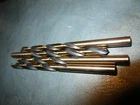 (4) 6.00MM Hss 135 Split Point Black & Gold Finish Jobber Drill New. Price: $10.00.