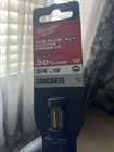 Milwaukee Sds Plus 48-20-7065 2-CUTTER Carbide Tip Concrete New. Price: $21.00.