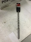 New Milwaukee 48-20-8274 1/2" 12" 2-CUTTER Sds+ Carbide Drill BIT,MX2,CONCRETE. Price: $16.95.