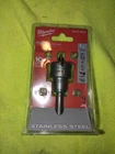 Milwaukee 1-1/8 In. One-piece Carbide Hole Cutter For Stainless Steel New. Price: $30.00.