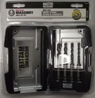 Master Mechanic 702603 Carbide Sds Plus 4 Pc Masonry Drill Bit Set New. Price: $8.00.
