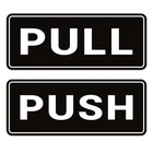 Ramieyoo Push Pull Sticker SIGN,6 Pack Signs For Glass Doors And Ot... New. Price: $12.91.