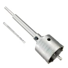 2-1/2" Concrete Hole Saw, Tungsten Steel Core Bit For Cinder Block, Brick, Rock, New. Price: $43.99.
