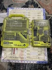 Ryobi 200 +48 Piece Drill And Impact Set For Wood Metal Plastic Hard Case New. Price: $79.99.