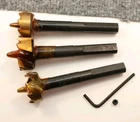 Self Feed Wood Boring Bits Nos Black & Decker 1-1/8" 1-1/4" 1-3/8" Set New. Price: $27.00.