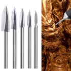 Wood Carving Bits For Dremel Rotary Tool, 5PCS Engraving Drill Accessories Bi... New. Price: $19.64.