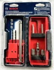 Bosch TC900 Piece Concrete Screw Drill Bit Set With Case New. Price: $19.99.