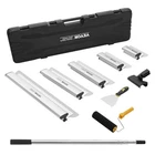Vevor Drywall Skimming Blade Set Knife Combo 7/10/14/16/24IN + 34-81.6 Handle New. Price: $112.90.