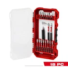 Milwaukee 48-32-4403 Optimized Shockzone Steel Impact Driver Bit Set 18PC New. Price: $15.99.