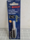 Bosch Rotary Rasp Drill Bit Dremel 1/4" Shank Rounded Wood New In Package. Price: $11.41.
