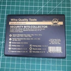 Wiha Tools 71991 Security Bits Collector Set W/ Locking Holder, 39 Pc Nice Used. Price: $35.20.
