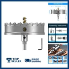 Dkibbith Tct Saw Set, 4-3/4120MM Heavy Duty Tungsten Carbide Tipped Hole... New. Price: $44.86.