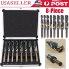 8 Pcs Hss Cobalt Silver And Deming Drill Bits Set Large Size 9/16 Inch To New. Price: $28.99.