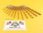 13 Pc Hex Shank Drill Bits Quick Change M2 Impact Driver Screw Gun Hog New. Price: $18.99.