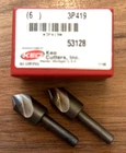 Keo 53128 Single Flute Countersink Bits 1/2" 82DEG Hss Usa Pair (2) W/ Box New. Price: $19.99.