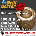 Drill Doctor Diamond Wheel Sharpener 100 180 Grit Bit DD360X DD500X DD750X Brand. Price: $49.00.