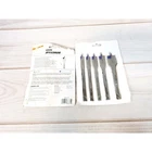 Irwin 88885 Spade Bit Set - Piece 3/8" To 1" Opened Package New. Price: $5.00.