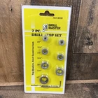 7 Piece Drill Bit Stop Set Depth Hole Press Hand 1/8' - 1/2" Collars New. Price: $9.99.