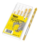 Sabrecut SCTBA5 Multi-material Tile Drill Bits Set For Ceramic Porcelain... New. Price: $18.20.
