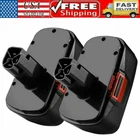 2PACK For Craftsman 19.2VOLT C3 11375 130279005 Diehard Battery Cordless Drill New. Price: $34.00.