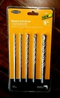 Warrior 5PC Masonry Drill Bit Set: For Concrete, Flooring & Brickwork - #63074 New. Price: $12.98.