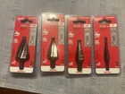 Milwaukee Pieces Step Drill Bit Set 48-89-9223 #12-9-4-1 New. Price: $55.99.