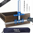 King&charles Cabinet Hardware Jig, Handle With 3PCS Point Wood... New. Price: $15.66.