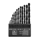 Cobalt Drill Bit Set, 13PCS High-speed Steel, Black, Suitable For Metal, Wood... New. Price: $10.85.