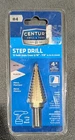 Century Drill & Tool 27203 #4 Step 3/16"-7/8" 12-SIZE Metal Plastic New. Price: $24.79.