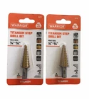 2-PACK Warrior 1/4 In. To 3/4 Titanium Step Drill Bits #70721 Nwt New. Price: $12.99.