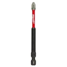 Milwaukee Shockwave Phillips #2 Impact Power Bit 3-1/2 In 25 Pack Rated New. Price: $68.98.