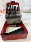 Craftsman 9-66020 High Speed Steel Drill Bit Set Metal Index Case 21 Piece Used. Price: $20.00.