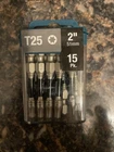 Impact Xps T25 Torx In. Power Bit (15-PACK) Makita Tool Inch Accessory New. Price: $19.89.