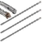 Wensilon Concrete Drill Bit Lengthening 3PCS 1/2" X 12"-10" Cross-type Double... New. Price: $26.08.