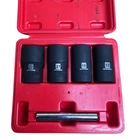 Mixpower 5-PC 1/2 Drive Lug Nut Removal Tool Set Twist Sockets 17-22MM Open Box New. Price: $25.50.