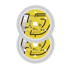 Highdril Tile Diamond BLADE,2PCS 3IN/75MM X Arbor 3/8INCH/10MM Mesh Teeth B... New. Price: $22.66.