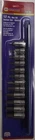 Napa NB12M 12PC Metric Hex Bit Socket Set 3/8" Drive New. Price: $16.00.