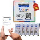 Google Review Epoxy Plate Nfc Tap Scan Qr Contactless Feedback Small Business 3. New. Price: $70.29.