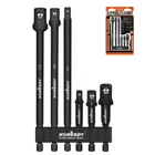 Horusdy 6PCS Impact Grade Power Drill Sockets Adapter Set 3" 6" Hex Shank Driver New. Price: $11.99.
