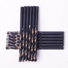 Drillforce 1/16"-1/2" Black Gold Bits Set Hss Metal Woodworking New. Price: $8.29.