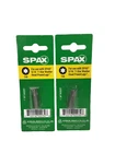 2 Pk Spax T-star Plus Driver Bit Steel T40 5/16 Washer Head New. Price: $7.99.