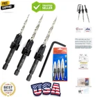 Adjustable Wood Countersink Drill Set With Tapered For Woo... New. Price: $27.19.