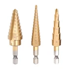 Performance Tool W9003 Wilmar 3PC Step Drill Bit Set New. Price: $27.81.