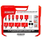 Pc Electrician's Bi-metal Hole Saw Set DHS16SEL New. Price: $159.55.