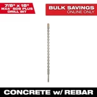 Milwaukee 7/8 In. X 18 4-CUTTER Sds-plus Carbide Drill Bit Open. Price: $32.99.